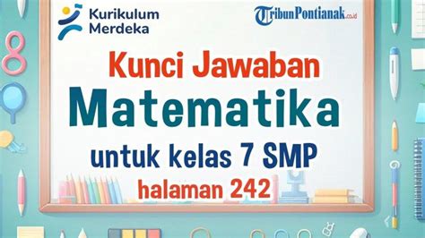 Soal Matematika Kelas Smp Halaman Dan Kunci Jawaban Kurikulum