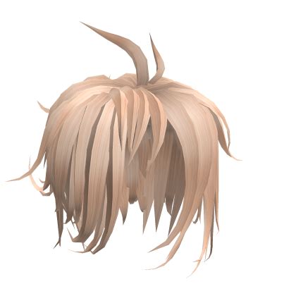 Anime Styled Mullet Blonde Roblox