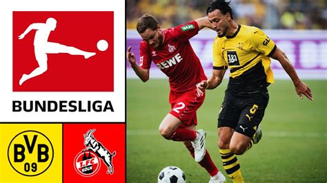 Borussia Dortmund vs 1 FC Köln ᴴᴰ 19 08 2023 1 Spieltag 1