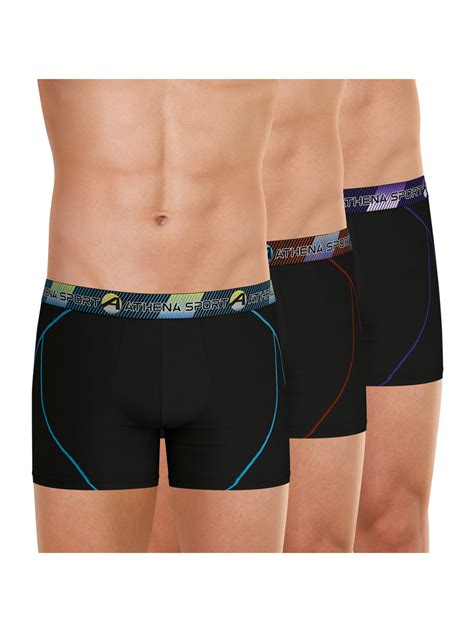 Lot de 3 boxers longs Training Dry Athéna Homme Daxon