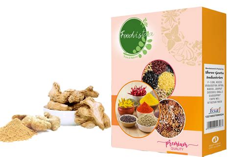 Foodvistaa Dry Gingersukkusonth Sunthi Pack Of 500 Gm Grocery And Gourmet Foods