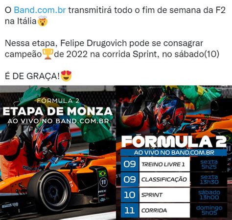 Felipe Drugovich pode ser campeão amanhã 9GAG