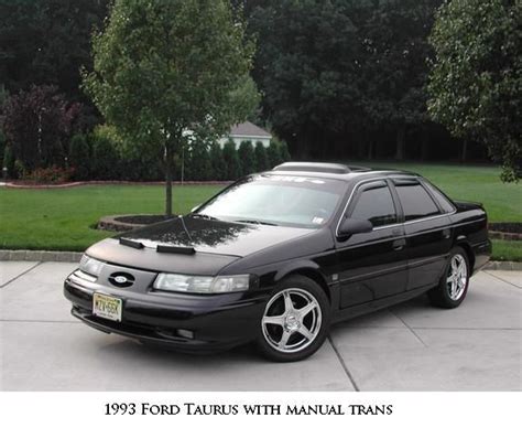 9 1993 Ford Taurus Sho Manual Trans Cars