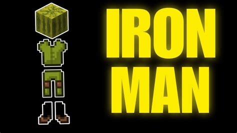 I Spent Days Farming For This Armor On Iron Man Hypixel Skyblock