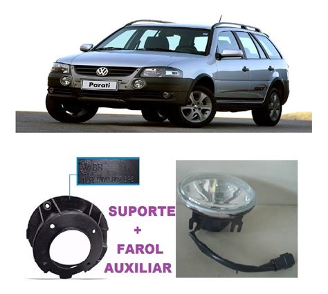 Kit Suporte Farol Auxiliar Milha Parati G Surf Central Frete Gr Tis