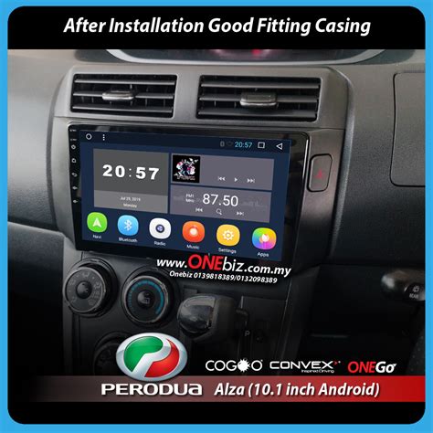 Perodua Alza 2009 2018 10 1 Inch Android Big Screen Player Casing