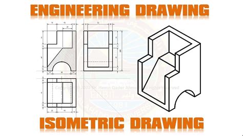 Engineering Drawing Isometric Youtube