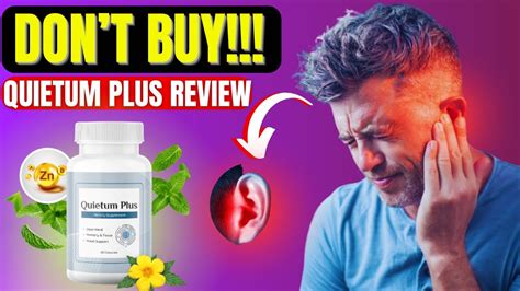 Quietum Plus Review Big Beware Quietum Plus Works Quietum Plus