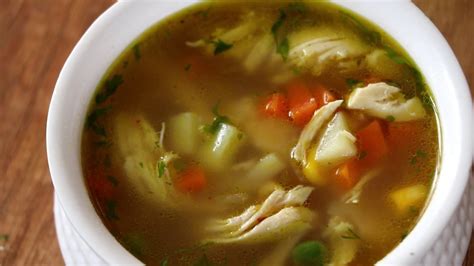 Easy And Delicious Chicken Soup Recipe Youtube