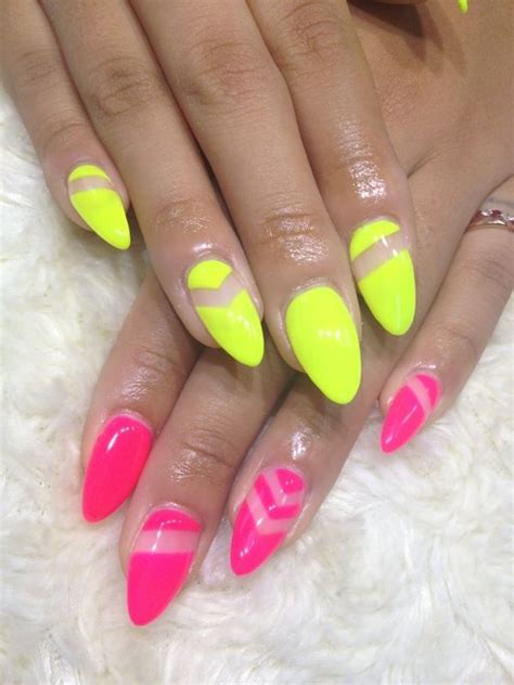 Impressive Neon Nail Designs That Scream Summer