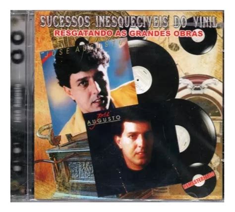 Cd Jos Augusto Sucessos Inesquec Veis Do Vinil Cd Mercadolivre