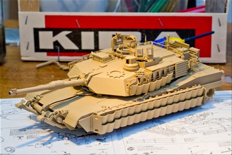 Abrams M A Tusk Ii With Mine Plow Tamiya