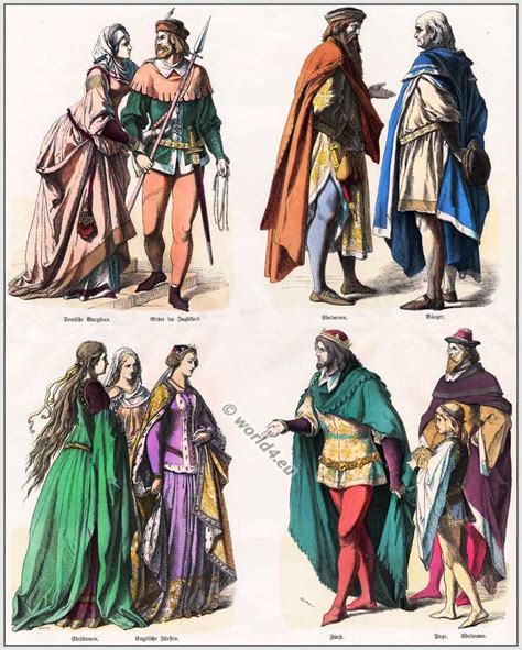 medieval clothing  france    century