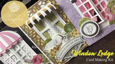 Anna Griffin New Window Ledge Cardmaking Kit And Dies Available 8