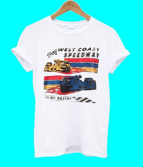 West Coast Speedway Racing T Shirt