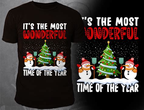 Its The Most Wonderful Time Of The Year Graphic By Best T Shirt Bundles · Creative Fabrica