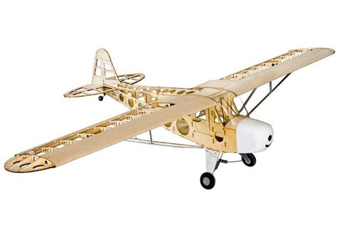 Hobby King Piper J 3 Cub Balsa Wood RC Airplane Laser Cut Kit 1800mm