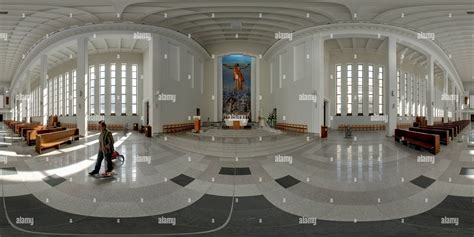 360° View Of Christs Resurrection Church In Kaunas Lithuania Alamy