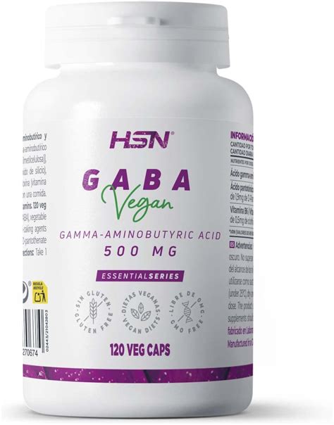 Hsn Gaba Mg C Psulas Vegetales Con Dosis Efectiva De Cido