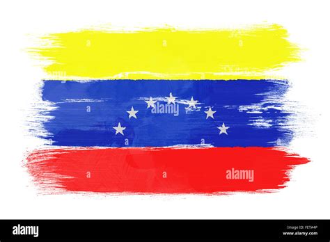 The Venezuelan flag Stock Photo - Alamy