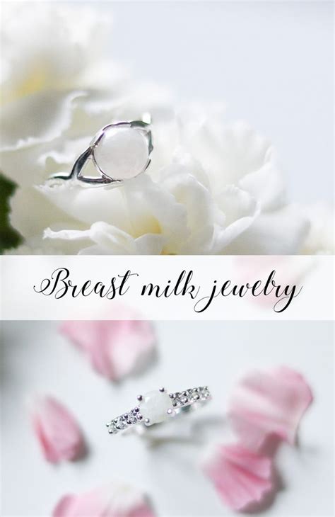 Breast Milk Jewelry Keepsake For Mom By La Joie En Rose Ring