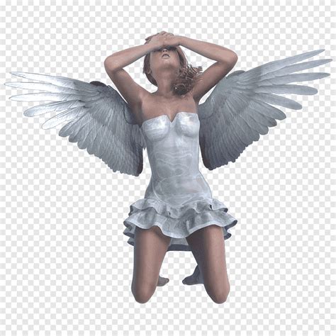 AngelOfAgony Woman With Wings Png PNGEgg