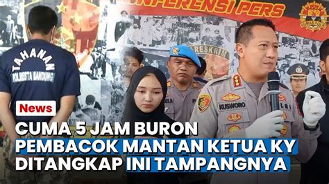 Terungkap Motif Pembacokan Mantan Ketua Ky Pelaku Hendak Mencuri