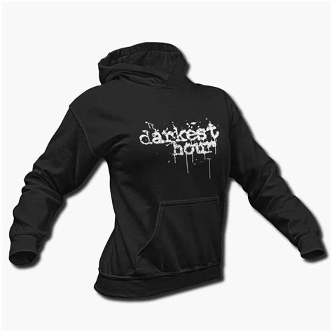 Darkest Hour Band Hoodie, Darkest Hour Logo Hooded Sweatshirt, Melodic ...