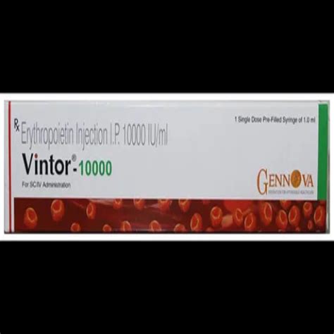 Vintor Iu Injection Prescription At Rs Piece In Delhi Id