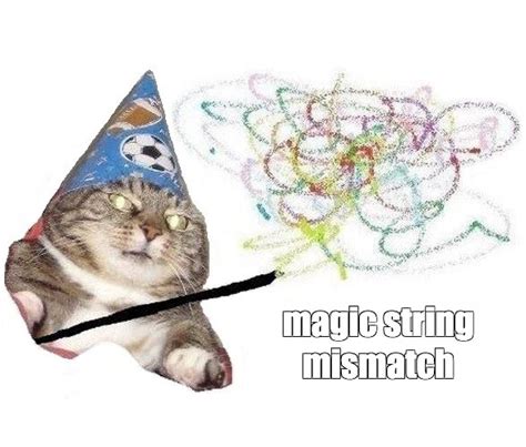 Мем Magic String Mismatch Все шаблоны Meme