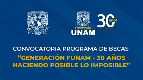 FUNDACIÓN UNAM on Twitter FUNAM30 Si eres alumno de