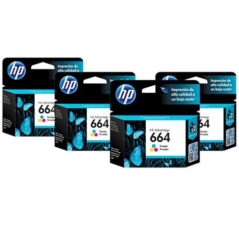 Pack De Cartuchos De Tintas Hp Tricolor Original F V Al