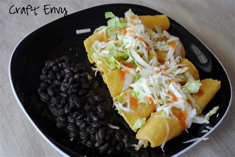 Craft Envy: Rolled Tacos Recipe