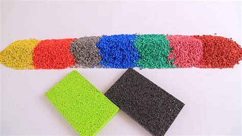 Recycled Epdm Rubber Granules Artificial Grass Sports Flooring Tartan