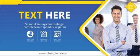 Desain Spanduk Kreatif Siap Edit Format Cdr Gratis Sobat Tutorial