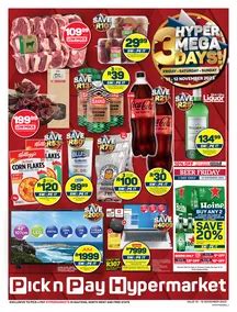 Pick N Pay Hypermarket Gauteng North West Free State Mega Days