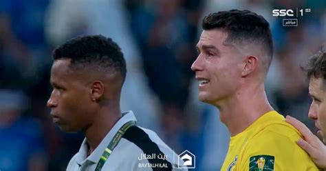 Cristiano Ronaldo Llora Desconsolado Tras Perder La Final De La Copa De Arabia Saudita El