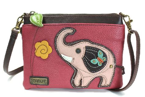 Charming Chala Friendly Elephant Purse Mini Crossbody Bag Handbag Ebay