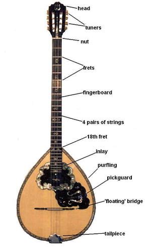 Bouzouki - the famous Greek bouzouki