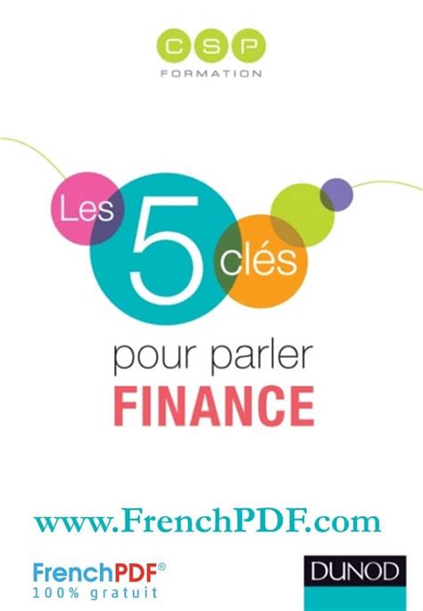 Cl S Pour Parler Finance Par Csp