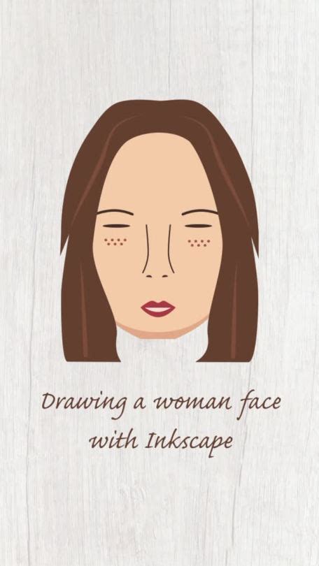 How To Draw A Woman Face With Inkscape Tumbex