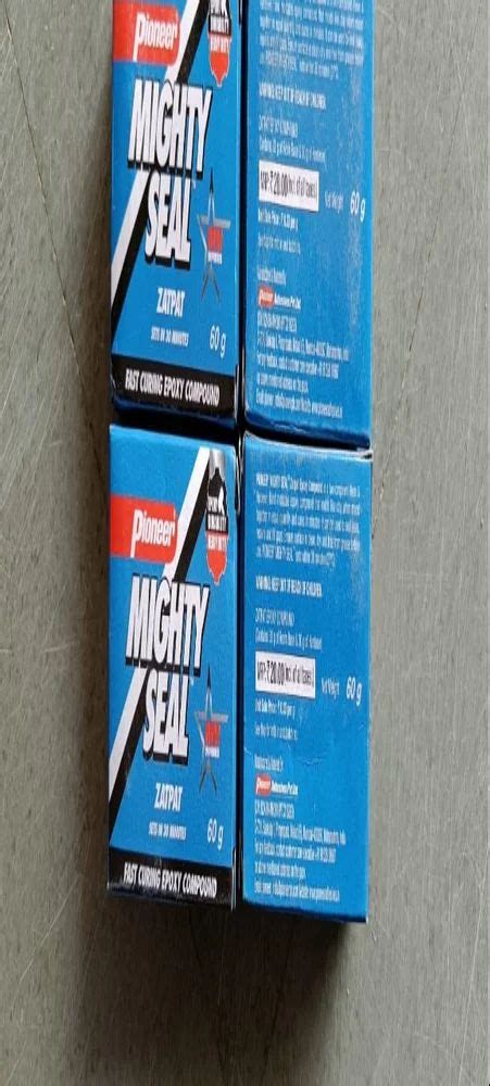 PIONEER MIGHTY SEAL ZATPAT FAST CURING EPOXY PUTTY 25 GM JAR At Rs