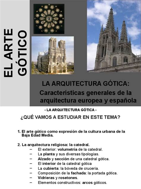 Caracteristicas De La Arquitectura Gotica Pdf Arquitectura Gótica Bóveda Arquitectura