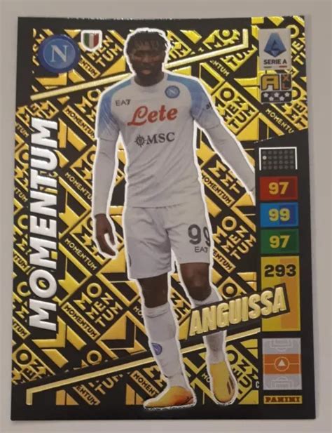 ADRENALYN XL PANINI Calciatori 2023 2024 Card Momentum ANGUISSA