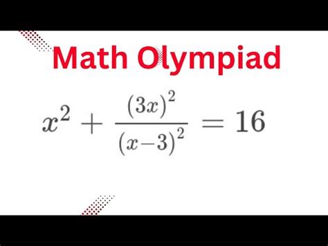 German Math Olympiad Nice Algebra Problem How To Solve