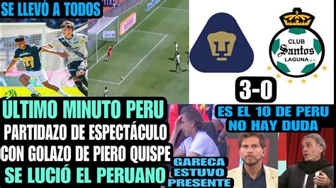 Golazo De Quispe Gareca Estuvo Presente En La Cancha Youtube