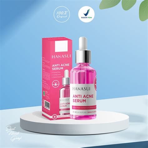 Jual Hanasui Anti Acne Serum Shopee Indonesia