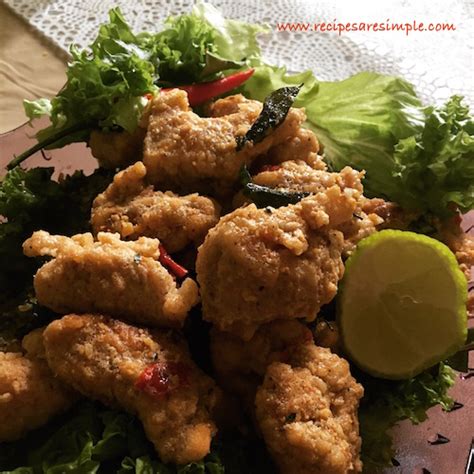 Salted Egg Chicken | Fried chicken in Salted Egg Sauce | Additive!