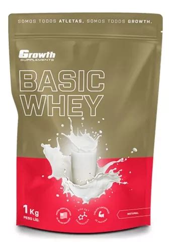 Suplemento En Polvo Growth Supplements Basic Whey Protein Proteínas