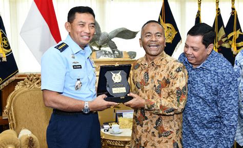 Pwi Pusat Dan Tni Au Siap Jalin Kerja Sama